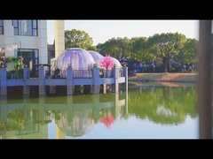 यूवी अवॉइडिंग बबल टेंट हाउस वेदरप्रूफ ट्रांसपेरेंट कैंपिंग टेंट