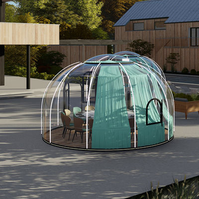 गुणवत्ता  Stars View Bubble Tent Hotel Detachable Outdoor Transparent Dome Tent कारखाना